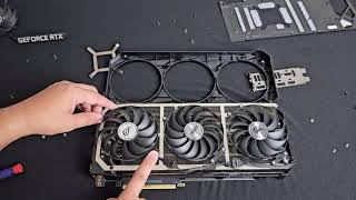 ASUS GeForce RTX 3090 ROG STRIX  Fan Replacement