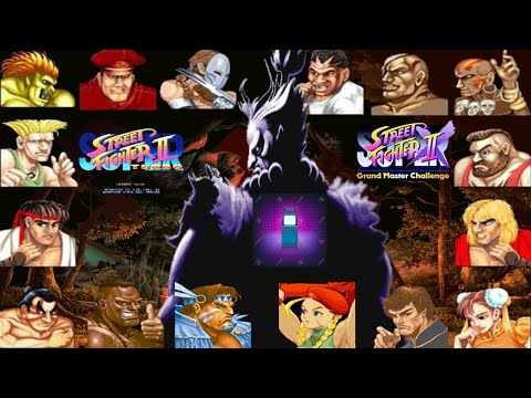 Super Street Fighter II Turbo Tutorial How To Unlock All Secret Old Characters & Akuma. FullHD.60fps