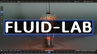 FluidLab - New Realtime LIQUID Simulator For Blender!