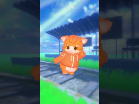 【NOT＿MMD】『さすらい』#踊ってみた にゃ！ #shorts #vtuber #dance
