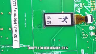 Sharp’s 1.08-inch Memory LCD