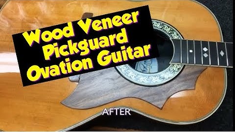 Wood Pickguard for Guitar