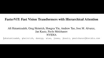 FasterViT: Fast Vision Transformers with Hierarchical Attention