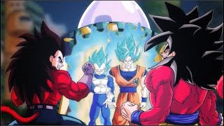 Que Pasaría Si Goku y Vegeta Viajaran A La Linea De DB GT