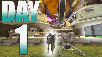 I Claimed Arks Best Rathole Day 1 Of Wipe! | Ark PvP