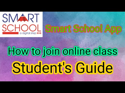 How to join online class || Smart School App || St. Capitanio School ||