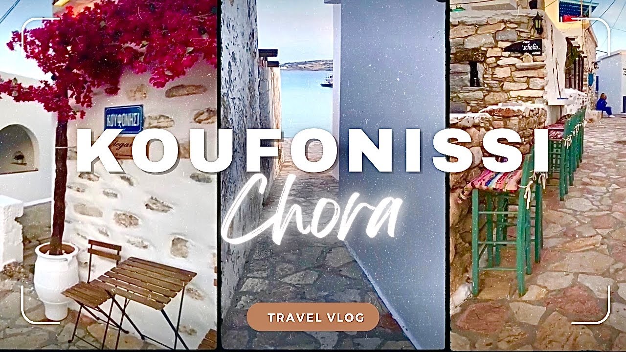 Alla scoperta della Chora di KOUFONISSI. Koufonissi island (Grecia). 