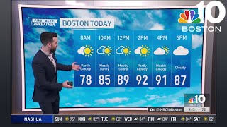 Forecast: Another warm, summerlike day across Mass.
