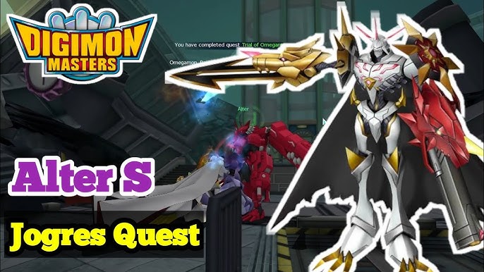 review digimon , omegamon alter S DMO server omegamon 