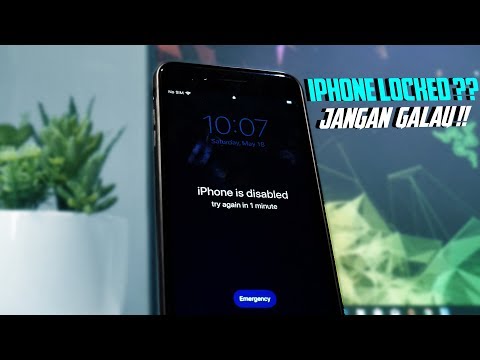 Cara Membuka Iphone Yang Terkunci (IPHONE DISABLED) dan UNLOCK Apple ID !