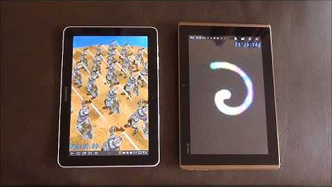 Asus Eee Pad Transformer vs Samsung Galaxy Tab 10.1 -Benchmark3