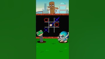 Who PLAY Better? Complex Tic-Tac-Toe Squid Game 3 #2 - Italian Brainrot #shortvideo #squidgame