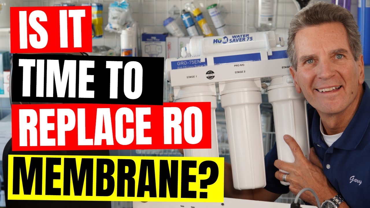 HOW do I know WHEN TO REPLACE my REVERSE OSMOSIS MEMBRANE #shorts - YouTube