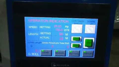 Fully automatic high speed rewinder machine for stretch film