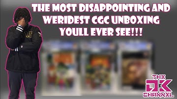 The Most Disappointing and Weirdest CGC Unboxing You