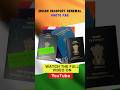Stop Photo Rejections | VFS Photo FAQ 2026 #shorts #indianpassport