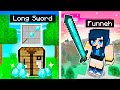 Minecraft but we have LONG Weapons!