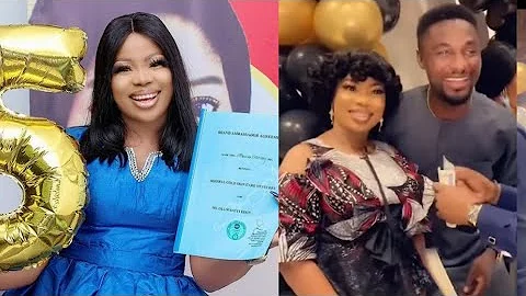 Adeniyi Johnson Joyfully Celebrates His Wife Seyi Edun On Her New Deal Reaffirm His Love To Her With