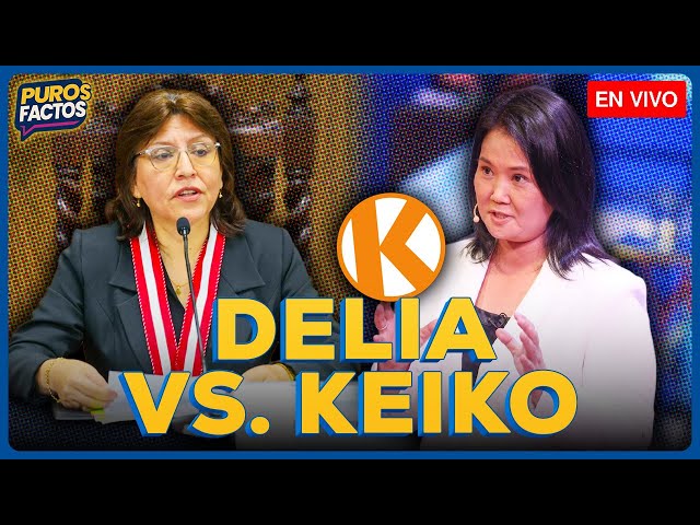 🚨 #ENVIVO | DELIA ESPINOZA SOLICITA DECLARAR ILEGAL A FUERZA POPULAR #PUROSFACTOS