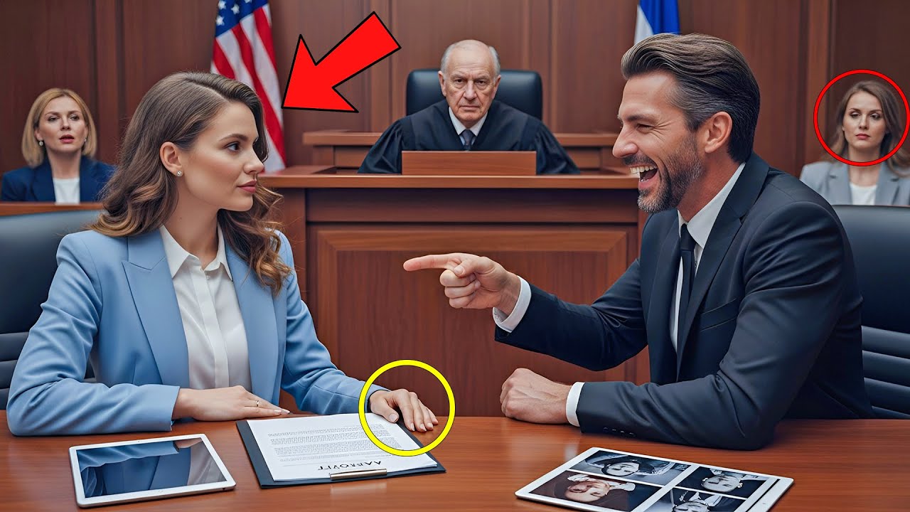 He Smirked While His Ex-Wife Stayed Quiet — Until the Judge Called Her Name
