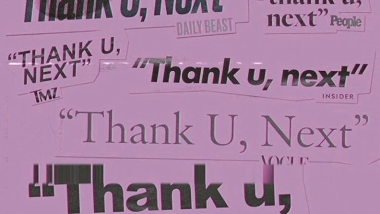 Thank U, Next - Ariana Grande (Natural High Pitch) (+1) (Higher Key)