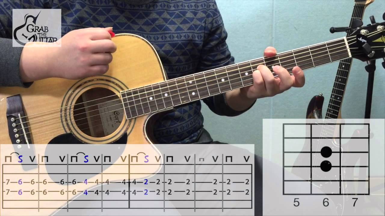 [그랩더기타] 벚꽃 엔딩 - 버스커 버스커(Busker Busker)원곡 강좌 Original Steps [Guitar Tutorial/Lesson 기타 강좌]