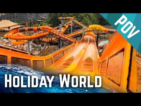 Video: Splashin' Safari - Libreng Water Park sa Holiday World