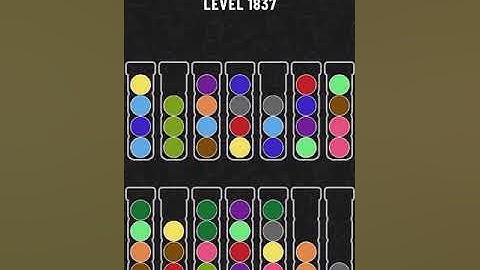 【Ball Sort Puzzle】Level.1837