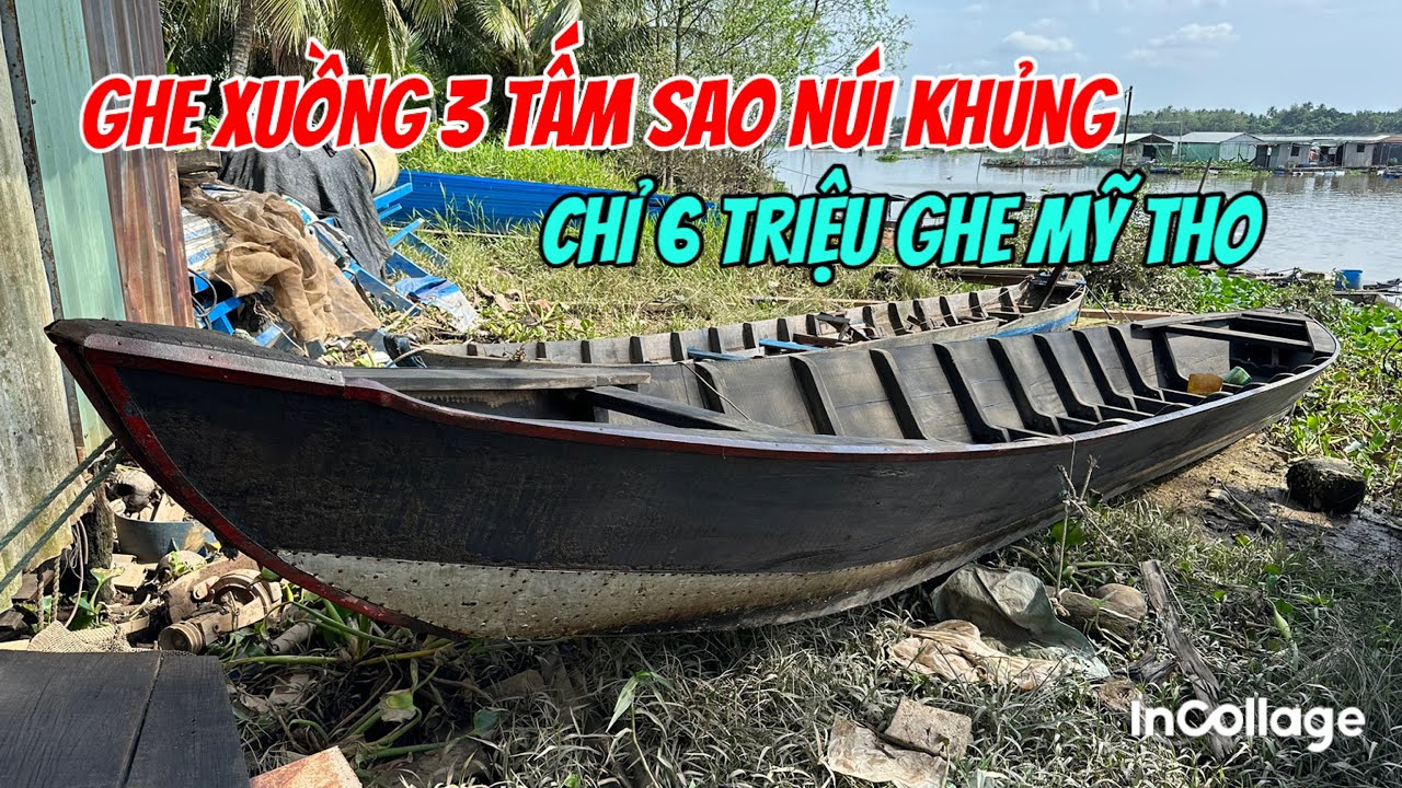 (Đã Bán)Bán Ghe Xuồng #3 Lá 2 Tấn Sao Núi Khủng Chỉ 6 Triệu 0923,5555,97 Tâm Vlog| Tâm Vlog