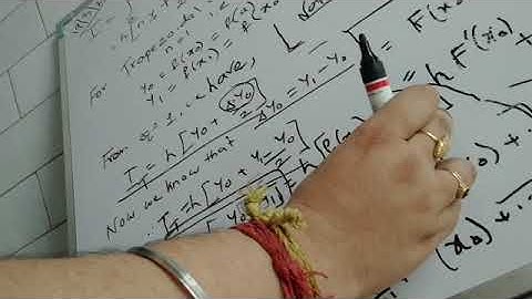 L1-Error in Trapezoidal Rule-Dipan Sir