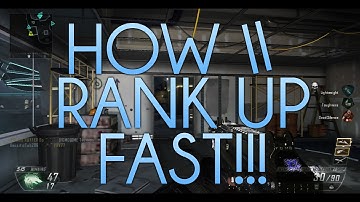 Black Ops 2 | Easiest Mode To Rank Up (Fast XP)