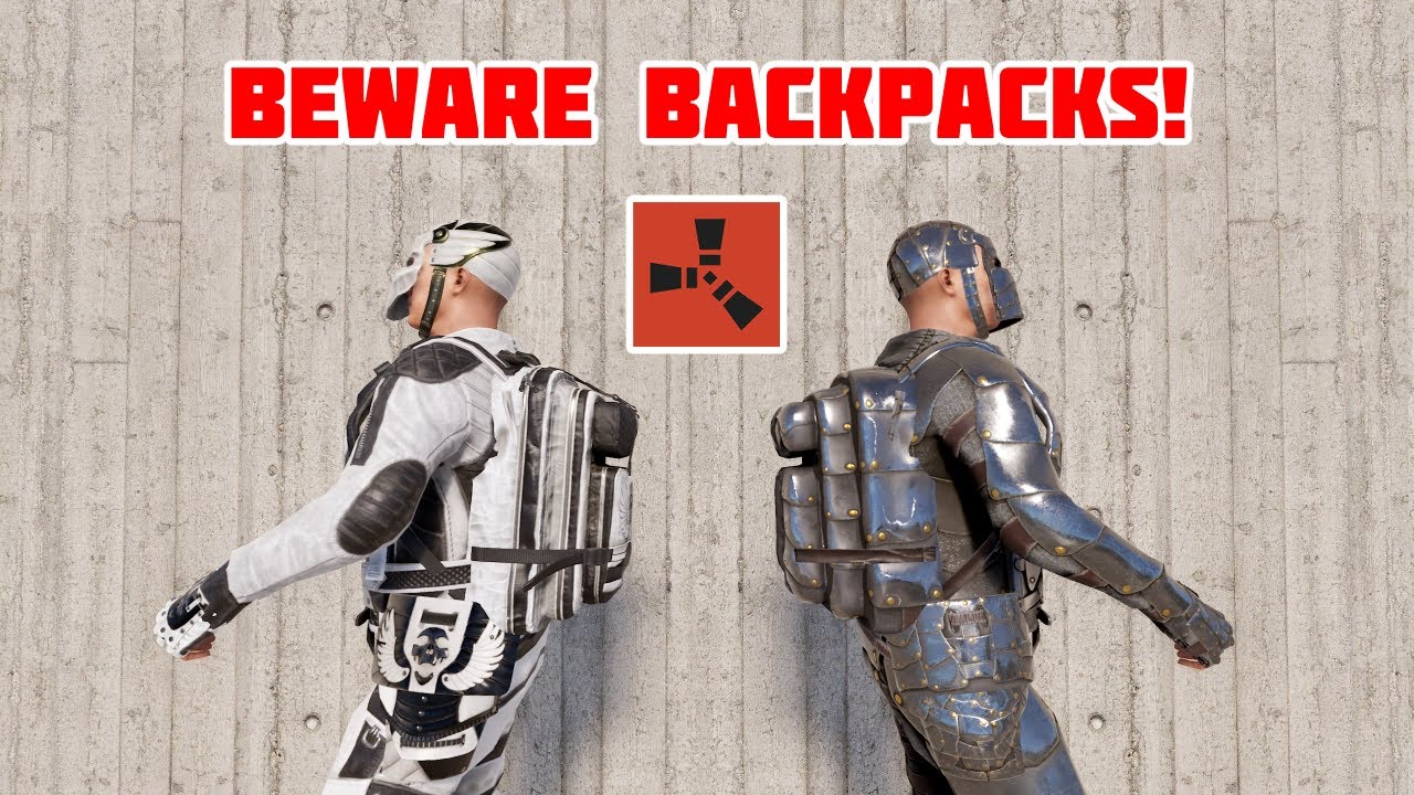 Backpack Skin Behaviour (New Rust Skinnables Problem) - YouTube