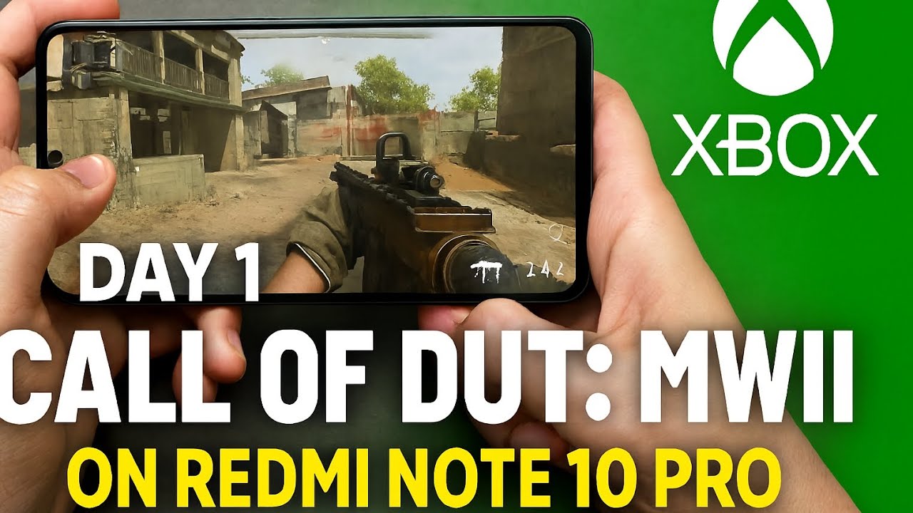 Day 1: Call of Duty MWII on Redmi Note 10 Pro | Xbox Cloud Gaming Test