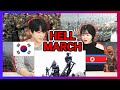 North & South Koreans Watch 【Hell March Indian Army】 | 2019 Republic day Parade | Koreans Reaction