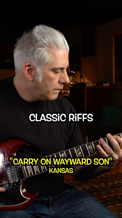 Kansas “Carry On Wayward Son” #classicrock #guitar #guitarist #shorts