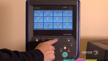 Xerox Color C60 70 Logging into ADMIN Mode