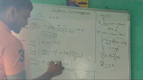 Uniform convergence example of Mn Test