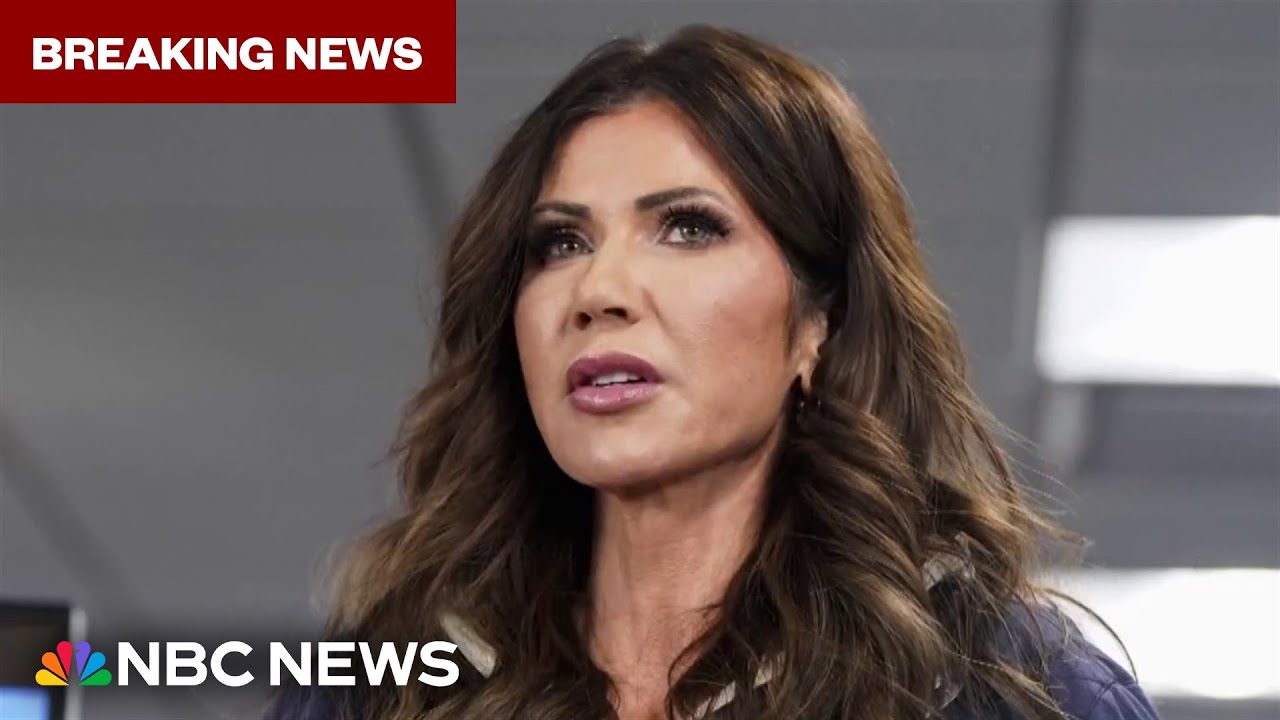 BREAKING: Trump fires Kristi Noem as Homeland Security Secretary