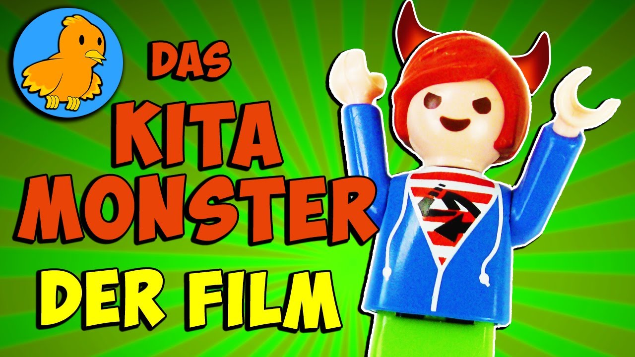 DAS KITA MONSTER - der Film! Witzige Filme mit Julian Vogel! Playmobil Filme Deutsch
