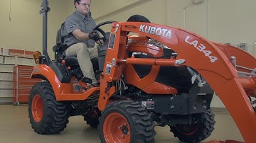 Kubota BX Swift-tach loader re-install tutorial