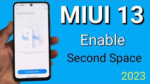How to enable second space any Xiaomi redmi | second space not showing