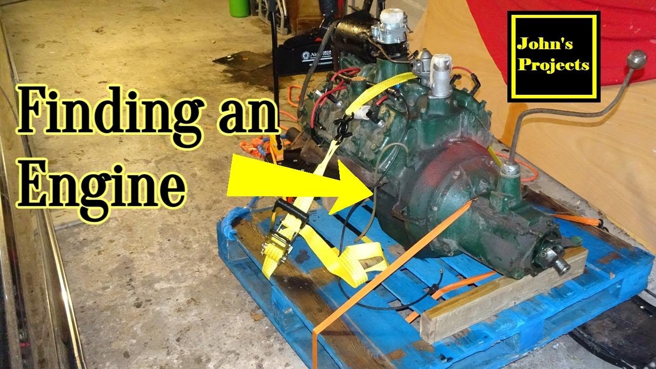 Finding an engine and running gear | Belly Tank Lakester Ep.2