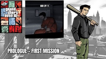 GTA 3 Definitive Edition - Prologue + First Mission | Full Gameplay