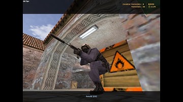 Counter-Strike CS 1.6 de_mirage gameplay vs expert bots part 2/5