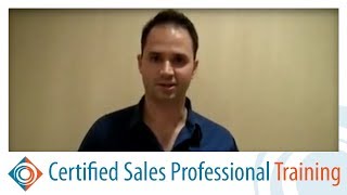 Certified Sales Professional Training