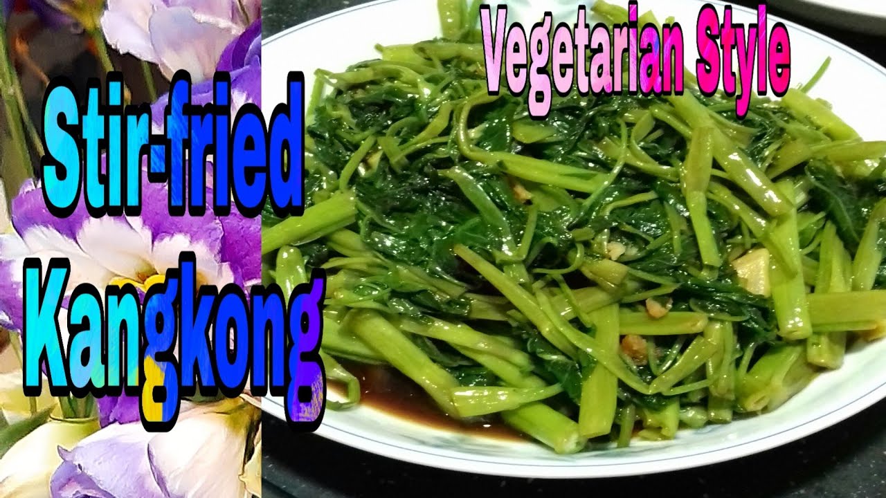 How to cook kangkong - YouTube