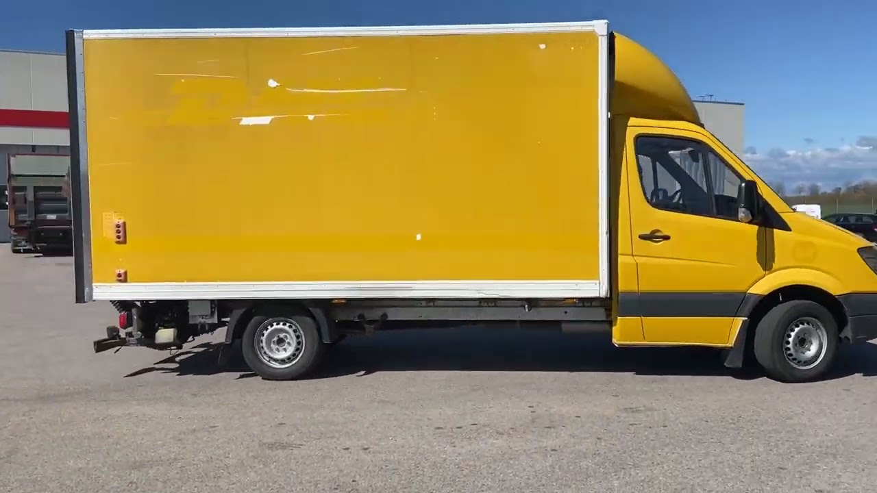 Lätt lastbil MERCEDES BENZ Sprinter