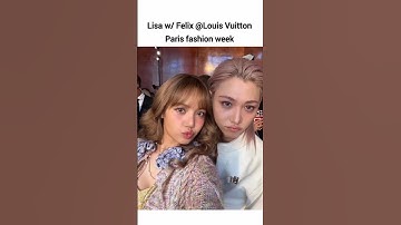 Felix with lisa, my stayblink heart is happy 😭#shorts#lisamanoban#felix#blackpink#straykids#kpop