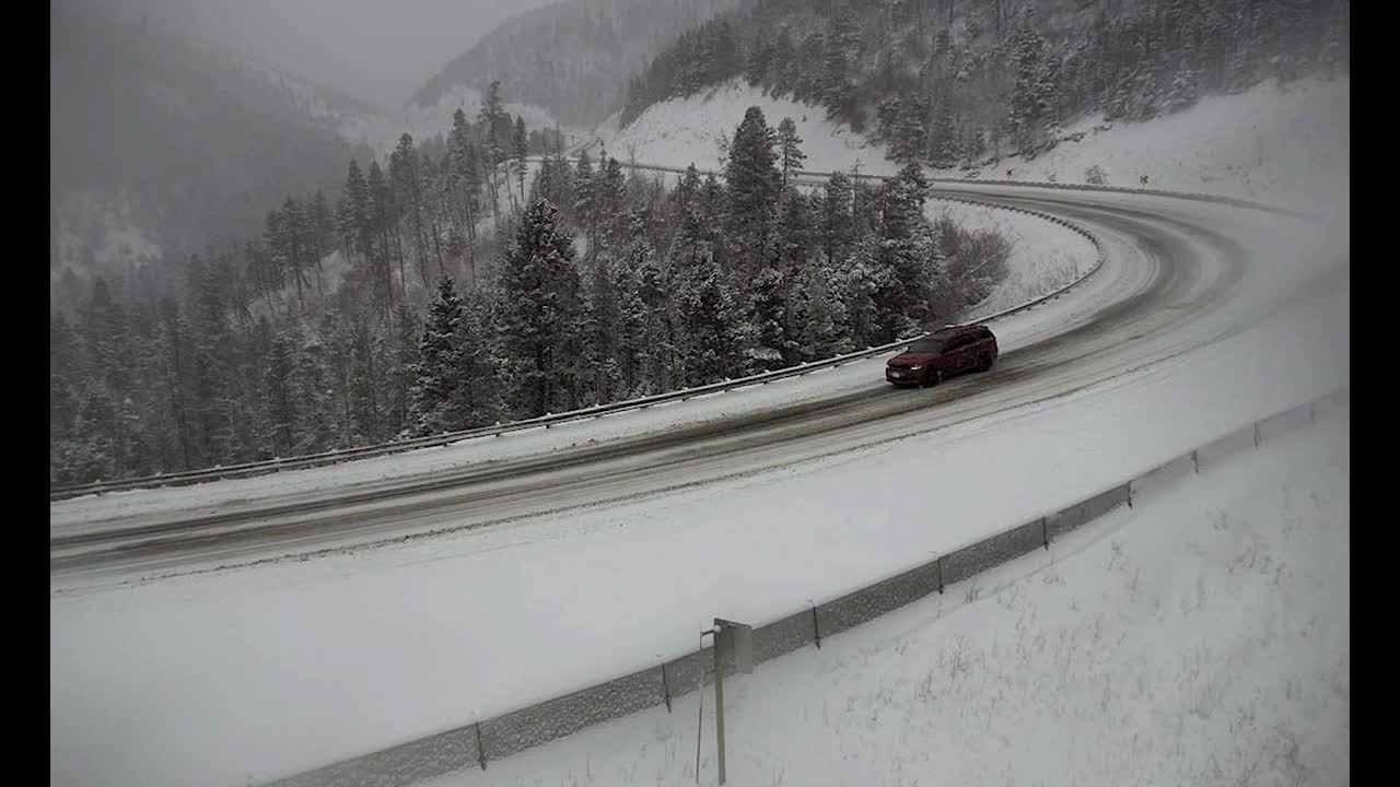 First "big" snow of the season for parts of Montana - YouTube