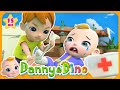 Boo boo song  danny is hurt  nursery rhymes for kids  danny  dino